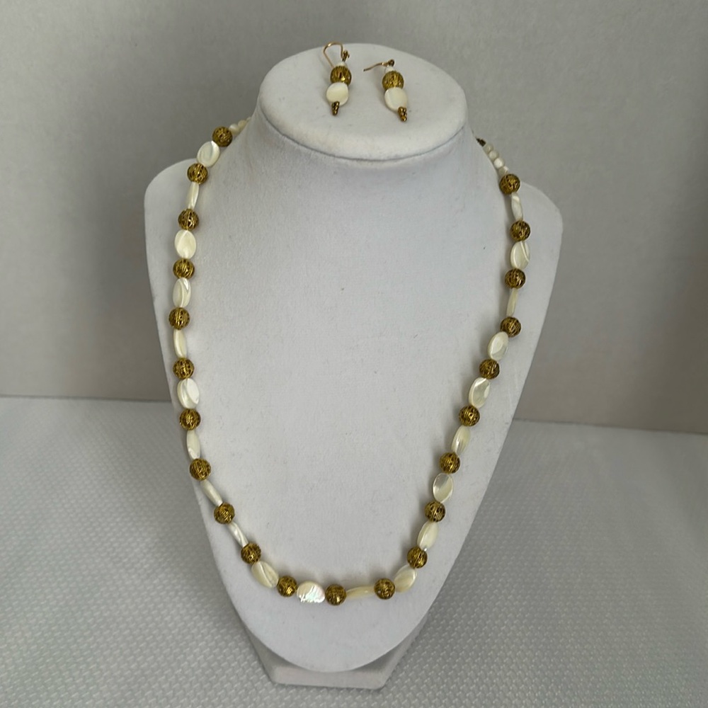 Necklace and Earrings